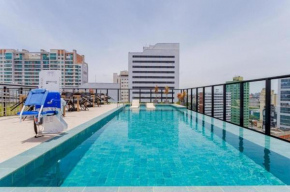 Apart Stúdio All Batel - Piscina Borda Infinita - Crianças e Pet Grátis